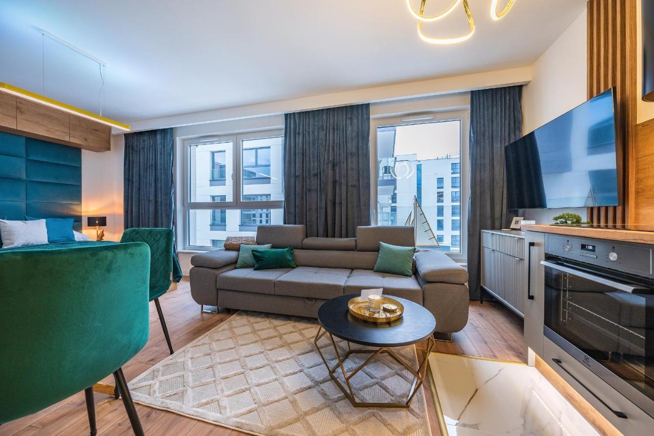 Glow Apartments, Letnica - Apartamenty Przystan Siodme Niebo Гданск Екстериор снимка